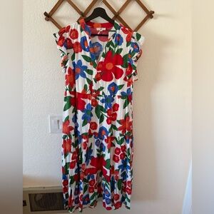 Entro Floral Maxi Dress